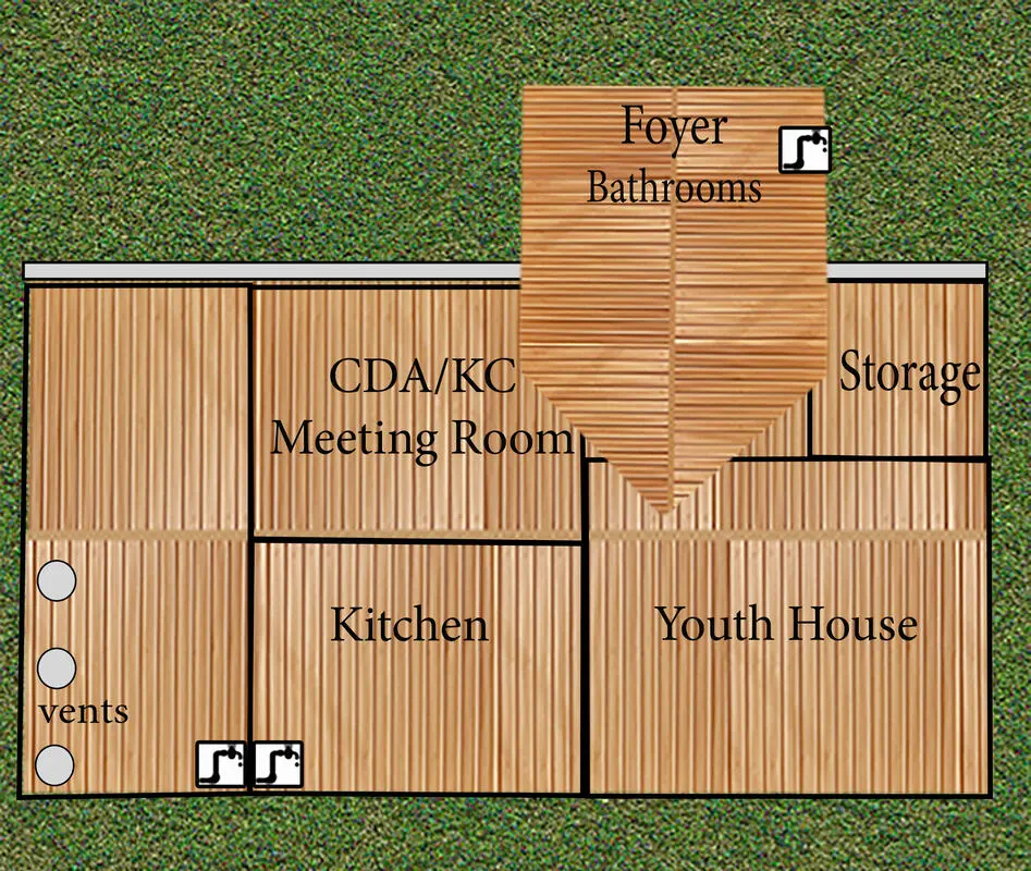 Concept plan for the future Full of Grace multipurpose and youth facility